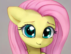 Size: 785x599 | Tagged: safe, imported from derpibooru, pony, :3, ai content, ai generated, bust, female, generator:thisponydoesnotexist, mare, not fluttershy, portrait, solo