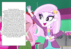 Size: 1044x720 | Tagged: safe, edit, edited screencap, imported from derpibooru, screencap, fleur-de-lis, pinkie pie, raspberry lilac, human, equestria girls, equestria girls series, tip toppings, spoiler:eqg series (season 2), age difference, cropped, implied fancyfleur, implied kissing, implied sex, implied shipping, solo focus, underaged drinking