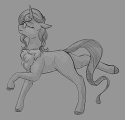 Size: 1200x1150 | Tagged: safe, artist:stray prey, imported from derpibooru, oc, oc only, pony, unicorn, solo