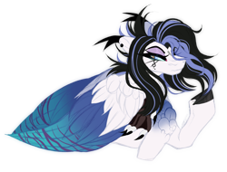 Size: 2300x1750 | Tagged: safe, artist:inspiredpixels, imported from derpibooru, oc, oc only, oc:irys fly, pegasus, pony, colored wings, female, mare, simple background, solo, transparent background, two toned wings, wings