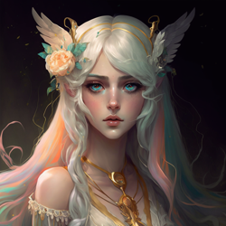 Size: 1024x1024 | Tagged: safe, editor:nevereverevr, imported from derpibooru, princess celestia, human, ai content, ai generated, generator:midjourney, humanized