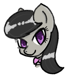 Size: 615x637 | Tagged: safe, artist:santito2k3, imported from derpibooru, octavia melody, earth pony, pony, bust, simple background, solo, white background