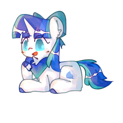 Size: 3543x3543 | Tagged: safe, artist:cro, imported from derpibooru, oc, oc only, pony, unicorn, derpibooru community collaboration, 2023 community collab, bow, colored pupils, hair bow, lying down, simple background, solo, transparent background