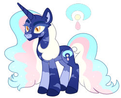 Size: 1326x1076 | Tagged: safe, artist:twilightpriincess, imported from derpibooru, oc, pony, unicorn, female, magical lesbian spawn, mare, offspring, parent:nightmare moon, parent:sassy saddles, simple background, solo, transparent background