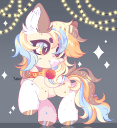 Size: 1024x1116 | Tagged: safe, artist:mint-light, imported from derpibooru, oc, oc only, earth pony, pony, solo