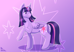 Size: 5787x4092 | Tagged: safe, artist:katarablankart, imported from derpibooru, twilight sparkle, alicorn, pony, female, solo, twilight sparkle (alicorn)