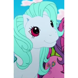 Size: 597x597 | Tagged: safe, imported from derpibooru, screencap, skywishes, pony, cute, female, g3, mare, solo focus, splash and down, splashabetes