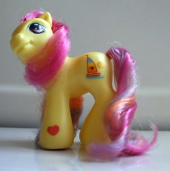 Size: 669x673 | Tagged: safe, imported from derpibooru, baby surf star, pony, baby, baby pony, g3, irl, photo, toy