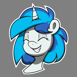 Size: 1000x1000 | Tagged: safe, artist:la hum, imported from derpibooru, dj pon-3, vinyl scratch, unicorn, female, mare