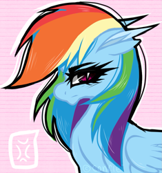 Size: 811x864 | Tagged: safe, artist:conflei, imported from derpibooru, rainbow dash, pegasus, pony, blushing, ear fluff, eyelashes, female, mare, solo, wings