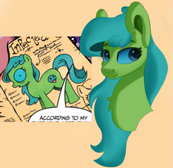 Size: 1871x1815 | Tagged: safe, artist:stargrid, imported from derpibooru, earth pony, pony, blue eyes, blue mane, bust, comics character, green coat, infected, portrait, simple background