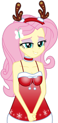 Size: 3398x7192 | Tagged: safe, artist:emeraldblast63, imported from derpibooru, fluttershy, human, equestria girls, bare shoulders, clothes, female, simple background, sleeveless, solo, transparent background