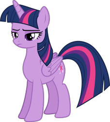 Size: 4127x4544 | Tagged: safe, artist:starryshineviolet, imported from derpibooru, twilight sparkle, alicorn, pony, the crystalling, female, g4, high res, mare, simple background, transparent background, twilight sparkle (alicorn), twilight sparkle is not amused, unamused, vector