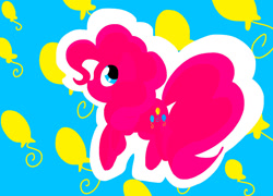 Size: 1500x1080 | Tagged: safe, artist:andromedasparkz, imported from derpibooru, pinkie pie, earth pony, pony, female, mare, solo