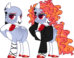 Size: 3100x2412 | Tagged: safe, artist:kurosawakuro, imported from derpibooru, oc, earth pony, pony, base used, ear piercing, earring, jewelry, male, nose piercing, nose ring, offspring, parent:toe-tapper, parent:torch song, parents:torchtapper, piercing, simple background, solo, stallion, transparent background