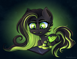 Size: 2500x1928 | Tagged: safe, artist:madelinne, imported from derpibooru, oc, oc only, oc:noctem dieva, bat pony, pony, bat pony oc, chibi, cute, solo