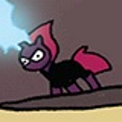 Size: 240x240 | Tagged: safe, artist:andypriceart, idw, imported from derpibooru, tempest shadow, pony, unicorn, spoiler:comic, spoiler:comic92, angy, broken horn, desert, female, horn, official comic, sand, season 10, smol, tempest shadow is not amused, unamused