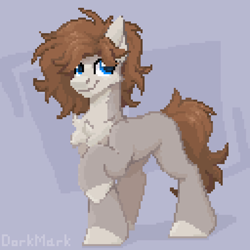 Size: 1024x1024 | Tagged: safe, artist:dorkmark, imported from derpibooru, oc, oc only, earth pony, pony, pixel art, solo