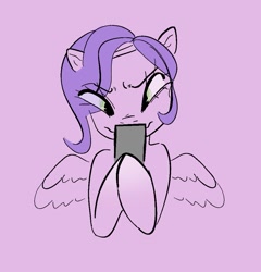 Size: 1001x1041 | Tagged: safe, artist:hotots, imported from derpibooru, pipp petals, pegasus, pony, adorapipp, cute, g5, phone, solo