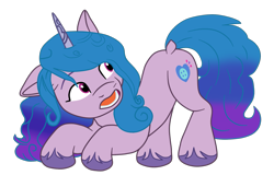 Size: 1883x1208 | Tagged: safe, artist:gmaplay, imported from derpibooru, izzy moonbow, pony, unicorn, g5, my little pony: a new generation, simple background, solo, transparent background