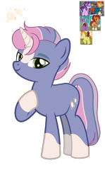 Size: 846x1422 | Tagged: safe, artist:lanternik, imported from derpibooru, firelight, starlight glimmer, stellar flare, sunburst, oc, pony, unicorn, base used, coat markings, female, hoof on chest, horn, male, mare, offspring, parent:starlight glimmer, parent:sunburst, parents:starburst, screencap reference, simple background, socks (coat markings), stallion, sunspot (g4), transparent background, unicorn oc