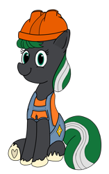 Size: 547x873 | Tagged: safe, artist:discordant creations, imported from derpibooru, oc, oc only, oc:exit ramp, earth pony, pony, female, mare, secret santa, simple background, solo, transparent background