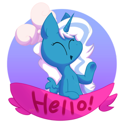 Size: 800x800 | Tagged: safe, artist:natytheartist, imported from derpibooru, oc, oc only, oc:fleurbelle, alicorn, pony, alicorn oc, bow, cute, female, hair bow, horn, mare, simple background, solo, transparent background, waving, wings