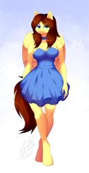 Size: 792x1536 | Tagged: safe, artist:scarlet-spectrum, imported from derpibooru, oc, oc only, oc:lucy harmony, anthro, pegasus, unguligrade anthro, pegasus oc, solo