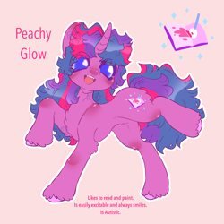 Size: 2800x2800 | Tagged: safe, artist:permafox, imported from derpibooru, pinkie pie, twilight sparkle, oc, pony, unicorn, fusion, smiling, solo