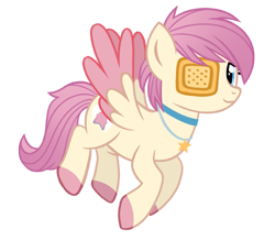 Size: 879x800 | Tagged: safe, artist:jennieoo, imported from derpibooru, oc, oc:gentle star, pegasus, pony, cute, eyepatch, flying, jewelry, looking at you, necklace, ocbetes, show accurate, simple background, sketch, smiling, smiling at you, solo, spread wings, transparent background, wings