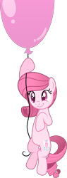 Size: 941x2482 | Tagged: safe, artist:tanahgrogot, imported from derpibooru, oc, oc only, oc:annisa trihapsari, earth pony, pony, balloon, base used, cute, earth pony oc, female, flying, mare, ocbetes, simple background, smiling, transparent background