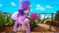 Size: 520x293 | Tagged: safe, imported from derpibooru, screencap, pipp petals, pegasus, animated, g5, gif, hoof done it?, my little pony: make your mark chapter 2, solo, tripping