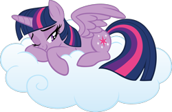 Size: 2336x1518 | Tagged: safe, artist:jaye, imported from derpibooru, twilight sparkle, alicorn, .svg available, cloud, on a cloud, simple background, solo, stock vector, transparent background, twilight sparkle (alicorn), vector