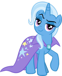 Size: 548x671 | Tagged: safe, artist:jaye, imported from derpibooru, trixie, pony, unicorn, .svg available, cape, clothes, simple background, solo, stock vector, transparent background, trixie's cape, vector