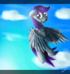 Size: 1888x2000 | Tagged: safe, artist:newlifer, imported from derpibooru, oc, oc only, oc:morning glory (project horizons), pegasus, pony, fallout equestria, fallout equestria: project horizons, female, mare, solo, wings