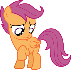 Size: 3066x3000 | Tagged: safe, artist:cloudy glow, imported from derpibooru, scootaloo, pegasus, pony, flight to the finish, .ai available, simple background, solo, transparent background, vector