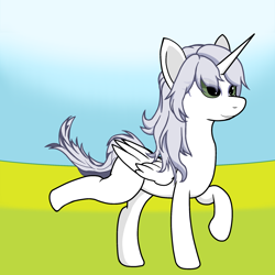 Size: 2000x2000 | Tagged: safe, imported from derpibooru, oc, oc:κασσάνδρα, alicorn, pony, alicorn oc, horn, wings