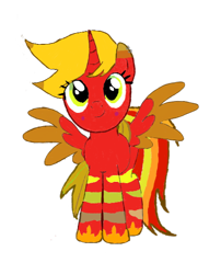 Size: 484x600 | Tagged: safe, imported from derpibooru, oc, oc only, alicorn, pony, derpibooru community collaboration, 2023 community collab, alicorn oc, horn, simple background, smiling, solo, transparent background, wings