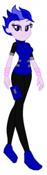 Size: 476x1744 | Tagged: safe, artist:robertsonskywa1, imported from derpibooru, human, equestria girls, alternate clothes, arcee, arm band, clothes, female, leggings, pocket, simple background, solo, transformers, transformers prime, white background