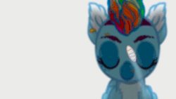 Size: 640x360 | Tagged: safe, artist:misho5k, imported from derpibooru, rainbow dash, maggot, pegasus, pony, worm, against glass, alternate hairstyle, animated, behaving like a bird, chest fluff, commission, cute, dashabetes, ear fluff, ear piercing, earring, eating, eyebrow piercing, eyes closed, female, gif, glass, grub, jewelry, licking, licking the fourth wall, mare, markings, mohawk, nose piercing, nose ring, open mouth, piercing, redesign, solo, tongue out, ych result