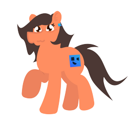 Size: 3125x3125 | Tagged: safe, artist:epsipep, artist:epsipeppower, imported from derpibooru, oc, oc only, oc:robertapuddin, earth pony, pony, derpibooru community collaboration, 2023 community collab, jewelry, simple background, smiling, solo, transparent background