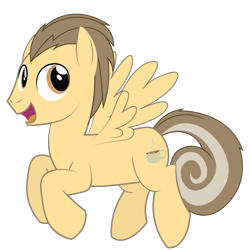 Size: 1200x1200 | Tagged: safe, artist:prixy05, imported from derpibooru, oc, oc:coffee creamer, pegasus, pony, male, simple background, solo, spread wings, stallion, transparent background, wings