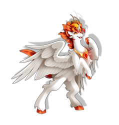 Size: 2469x2596 | Tagged: safe, alternate version, artist:taiga-blackfield, imported from derpibooru, oc, oc only, alicorn, pony, alicorn oc, horn, simple background, solo, transparent background, wings