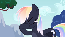 Size: 900x507 | Tagged: safe, artist:monochrome-sunsets, imported from derpibooru, rainbow dash, pony, recolor, solo