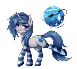 Size: 1670x1514 | Tagged: safe, artist:rvsbhrt, imported from derpibooru, oc, oc only, oc:sky, blushing, clothes, cutie mark, female, freckles, mare, simple background, smiling, socks, solo, striped socks, white background