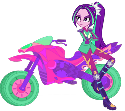 Size: 968x862 | Tagged: safe, artist:ajosterio, imported from derpibooru, aria blaze, human, equestria girls, friendship games, boots, clothes, clothes swap, gloves, motorcross, shoes, simple background, solo, transparent background