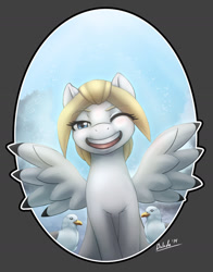 Size: 995x1269 | Tagged: safe, artist:balade, imported from derpibooru, oc, oc only, pegasus, pony, solo