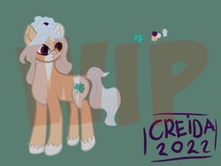 Size: 1600x1200 | Tagged: safe, artist:creida, imported from derpibooru, oc, earth pony, pony, reference sheet, simple background, solo, white mane, wip