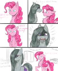 Size: 1100x1350 | Tagged: safe, artist:vera2002, imported from derpibooru, marble pie, pinkie pie, earth pony, pony, comic, duo, female