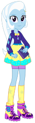 Size: 1280x4369 | Tagged: safe, artist:ajosterio, imported from derpibooru, trixie, human, equestria girls, equestria girls series, clothes swap, simple background, solo, transparent background